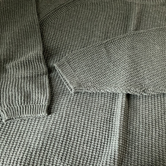 VGUC Green Cotton Sweater by Wrap London - Picture 3 of 5